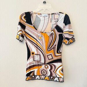 Emilio Pucci Y2K Shirt-Size Small